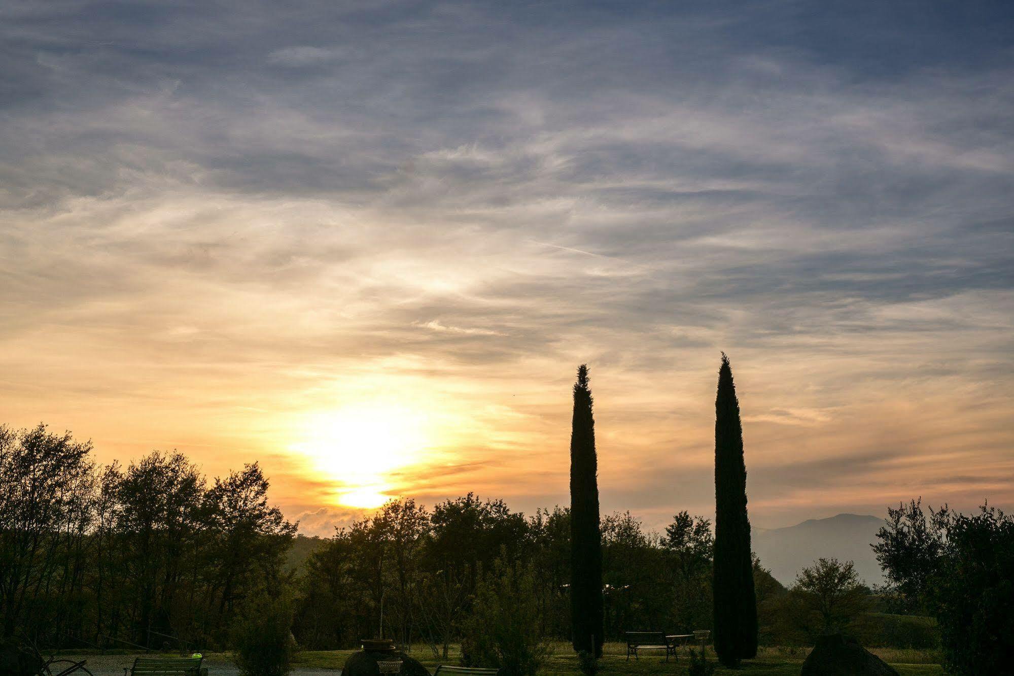 Agriturismo Borgo Di Campagna Il Tesoro Torre Alfina Bagian luar foto